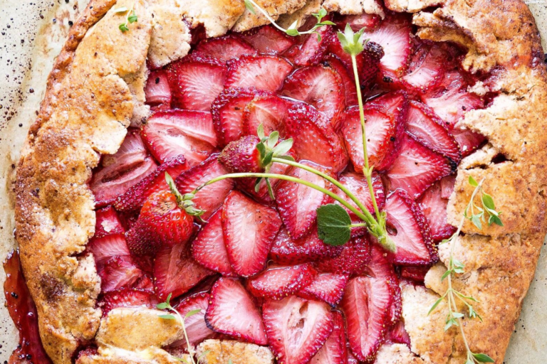 Strawberry Galette: The Free-Form French Pie for Berry Season